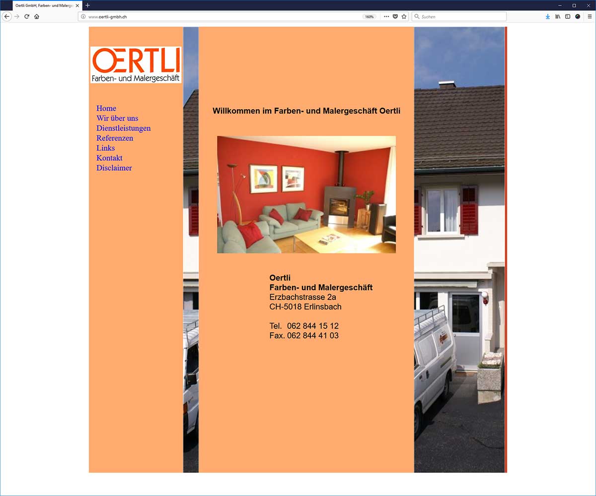 Oertli GmbH Farben- u. Malergeschäft